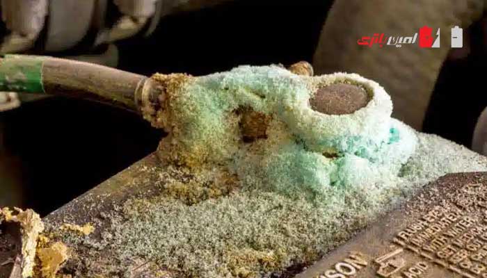 رفع سولفاته شدن سر باتری